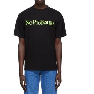 Aries Black 'No Problemo' T-Shirt
